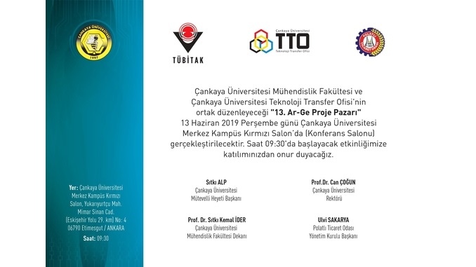 Cankaya Univ Davetiye